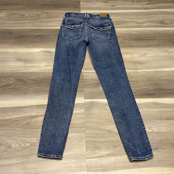 🏁 American Eagle ultra high rise jeggings size 0 - Picture 9 of 10